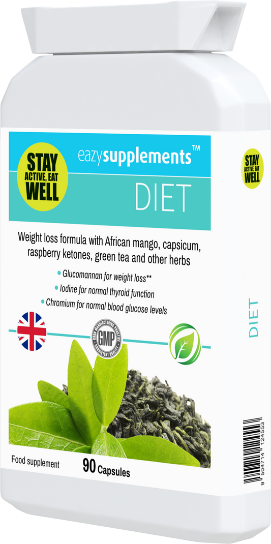DIET - a herbal weight loss support, fat burning, and energy-enhancing supplement.